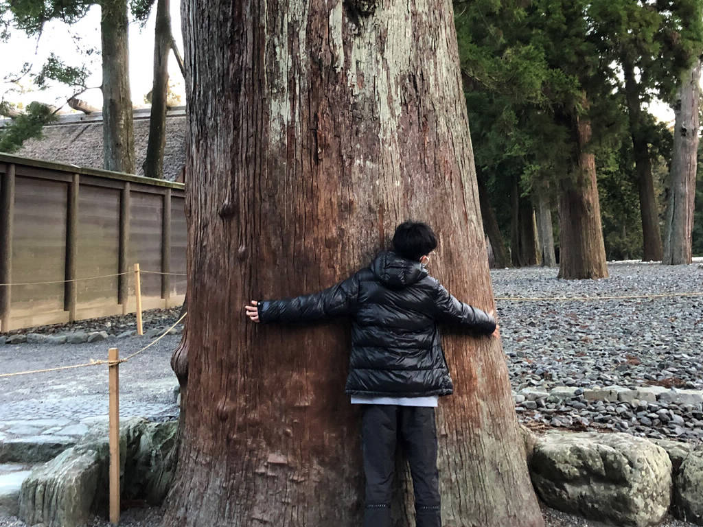 Ise Jingu, Mie, in late-March